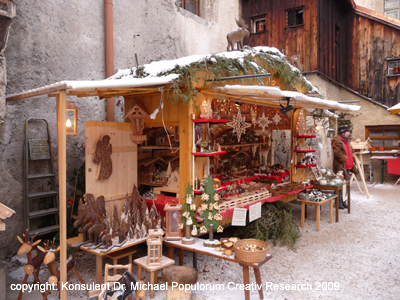 Burg Grutenstein Bad Reichenhall Adventmarkt Dr. Michael Populorum