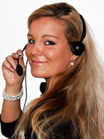 Motivierte Telefoninterviewerin, Foto copyright Neumi/Pixelio